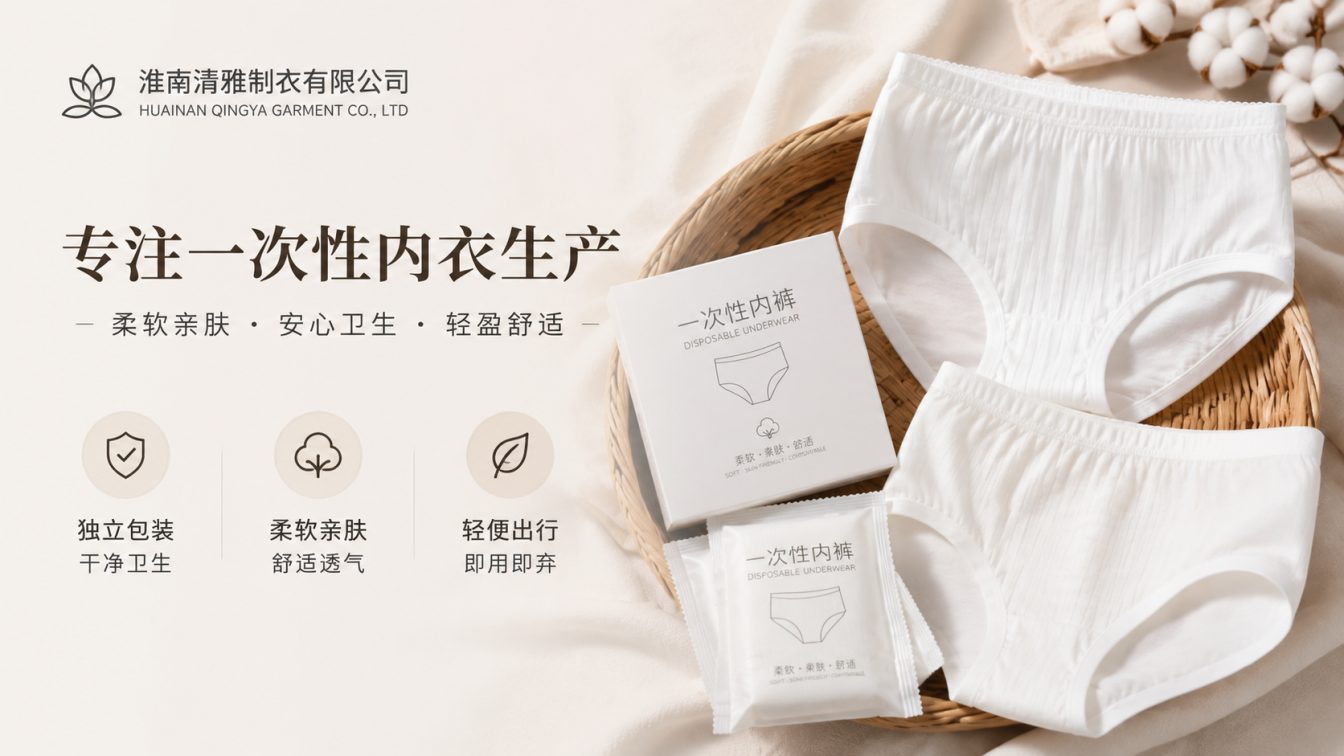 白银为多渠道提供日抛内衣方案